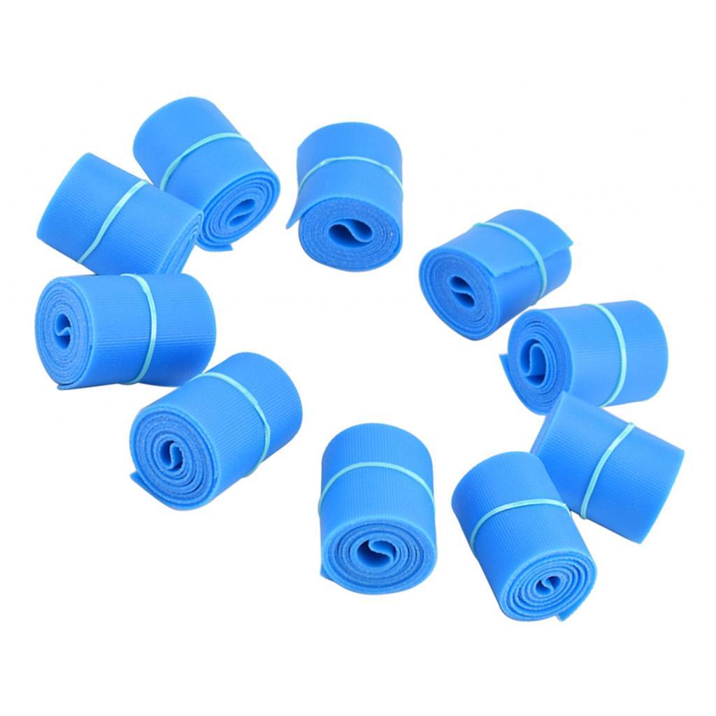 Of 10 1'' Paramedic Rubber Tourniquet Kit for Outdoor Hiking