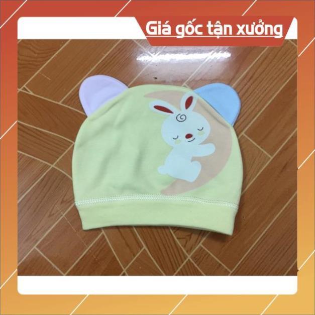 Hàng Việt Nam xuất khẩu _ Mũ cotton sơ sinh cao cấp cho bé