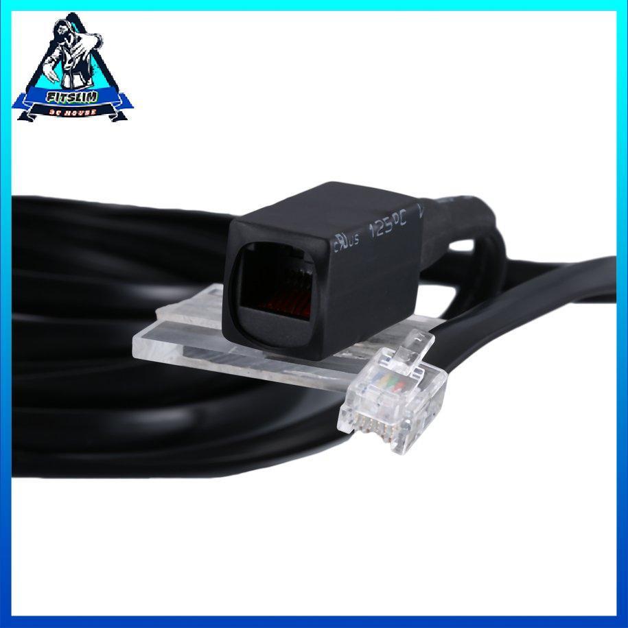 Yaesu Radio 3M 6-Pin Dây nối mic cầm tay có thể tách rời tháo