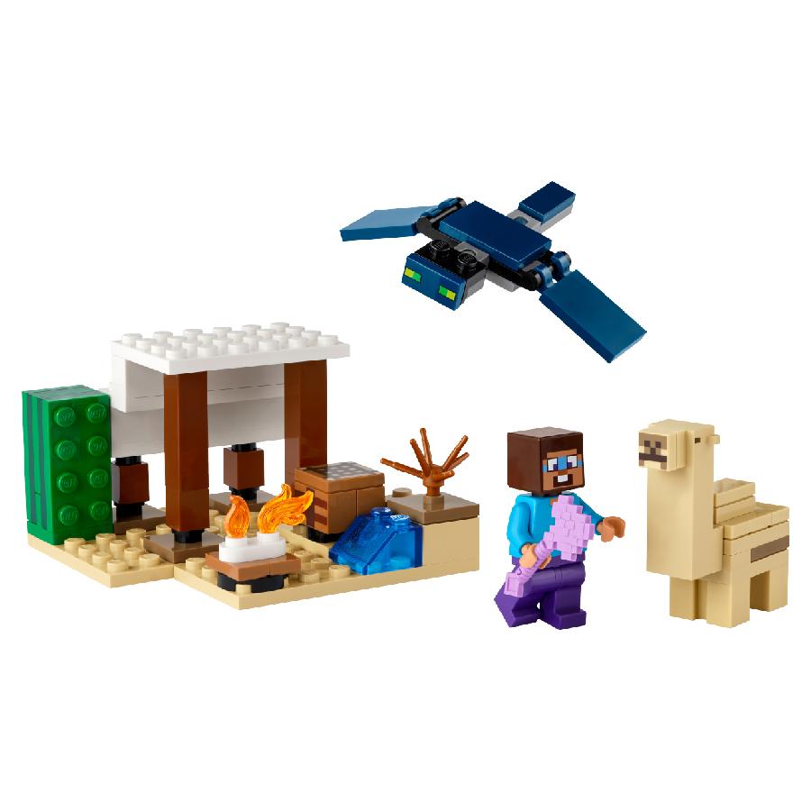 Đồ Chơi Lắp Ráp Chuyến Thám Hiểm Đền Thờ Sa Mạc Của Steve LEGO MINECRAFT 21251 (75 chi tiết)