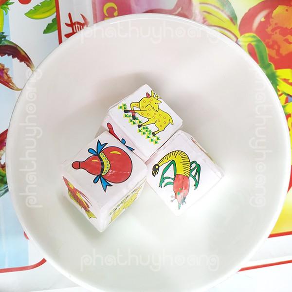 Bộ trò chơi bầu cua giấy loại đẹp vui nhộn và giải trí