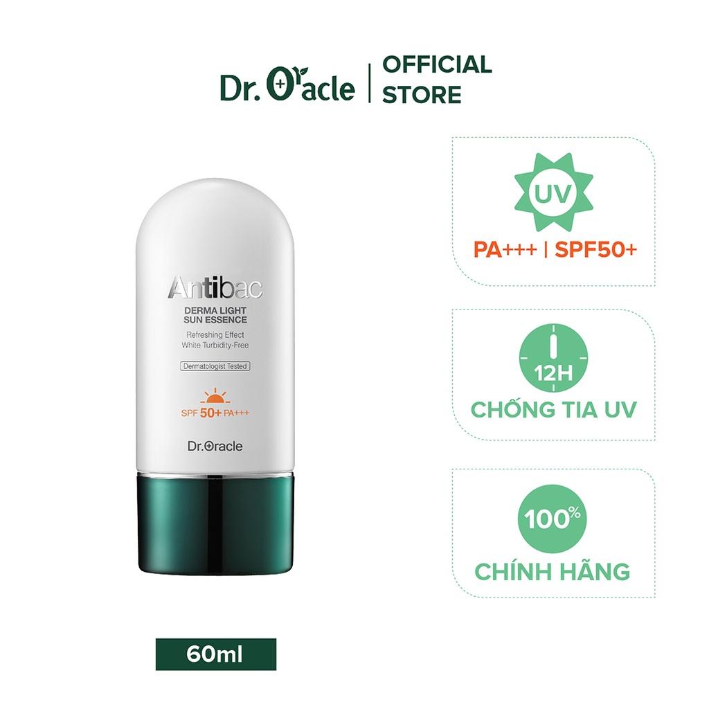 Kem Chống Nắng DR.ORACLE Derma Light Sun 60ml - SPF50+ Bảo Vệ Khỏi Tia UV &amp; PA+++ Dưỡng Ẩm Cho Da Nhạy Cảm