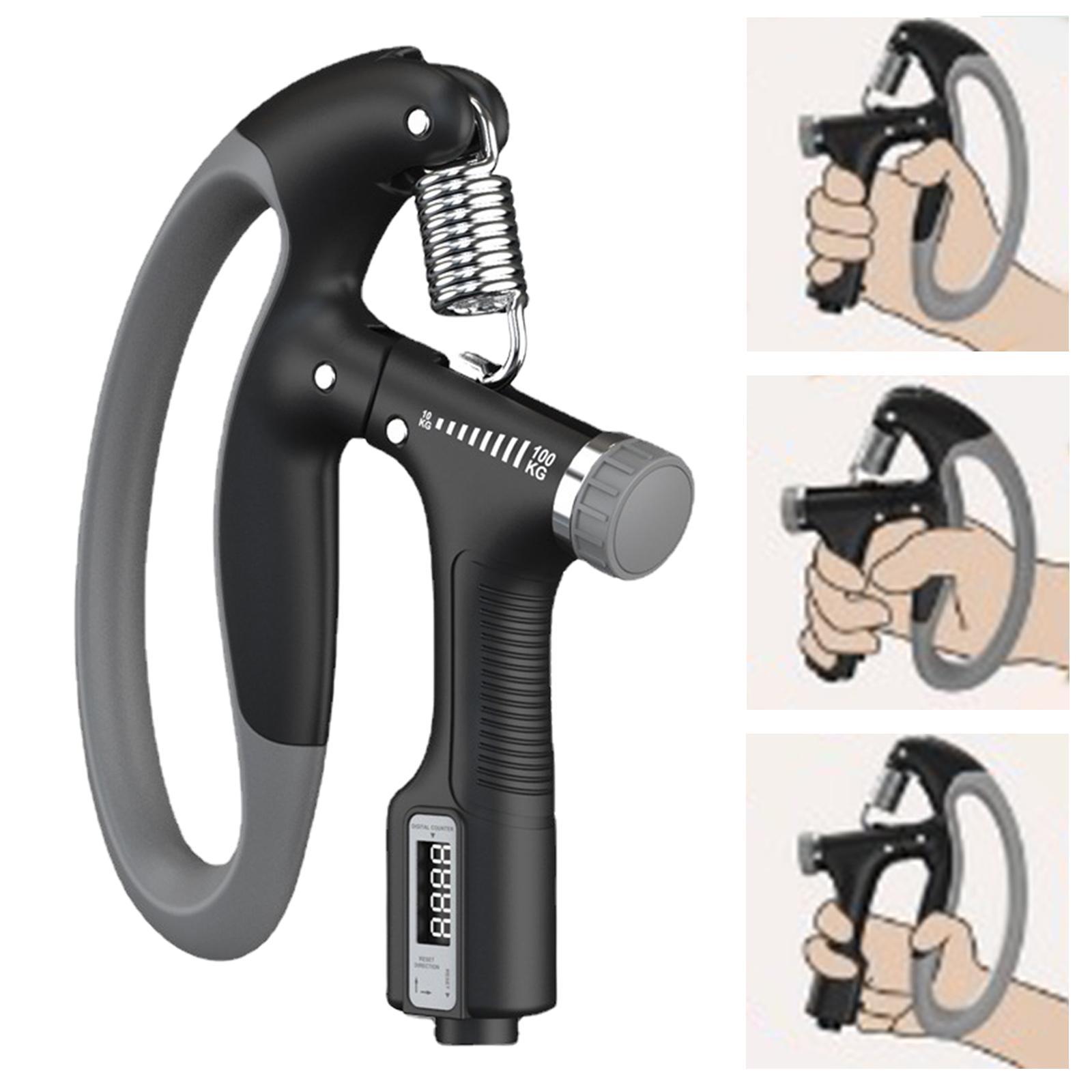 Hand Grip Strengthener Heavy Duty Strength Training Hand Gripper Adjustable