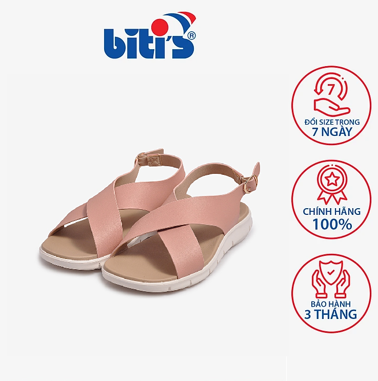 Sandal Nữ Biti’s Êmbrace DEW008488HOG (Hồng)