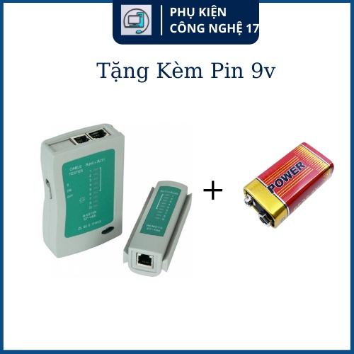 Bộ test mạng LAN Agrigato (Tặng Kèm Pin) .Hộp Kiểm Tra Dây Mạng - RJ45 RJ11