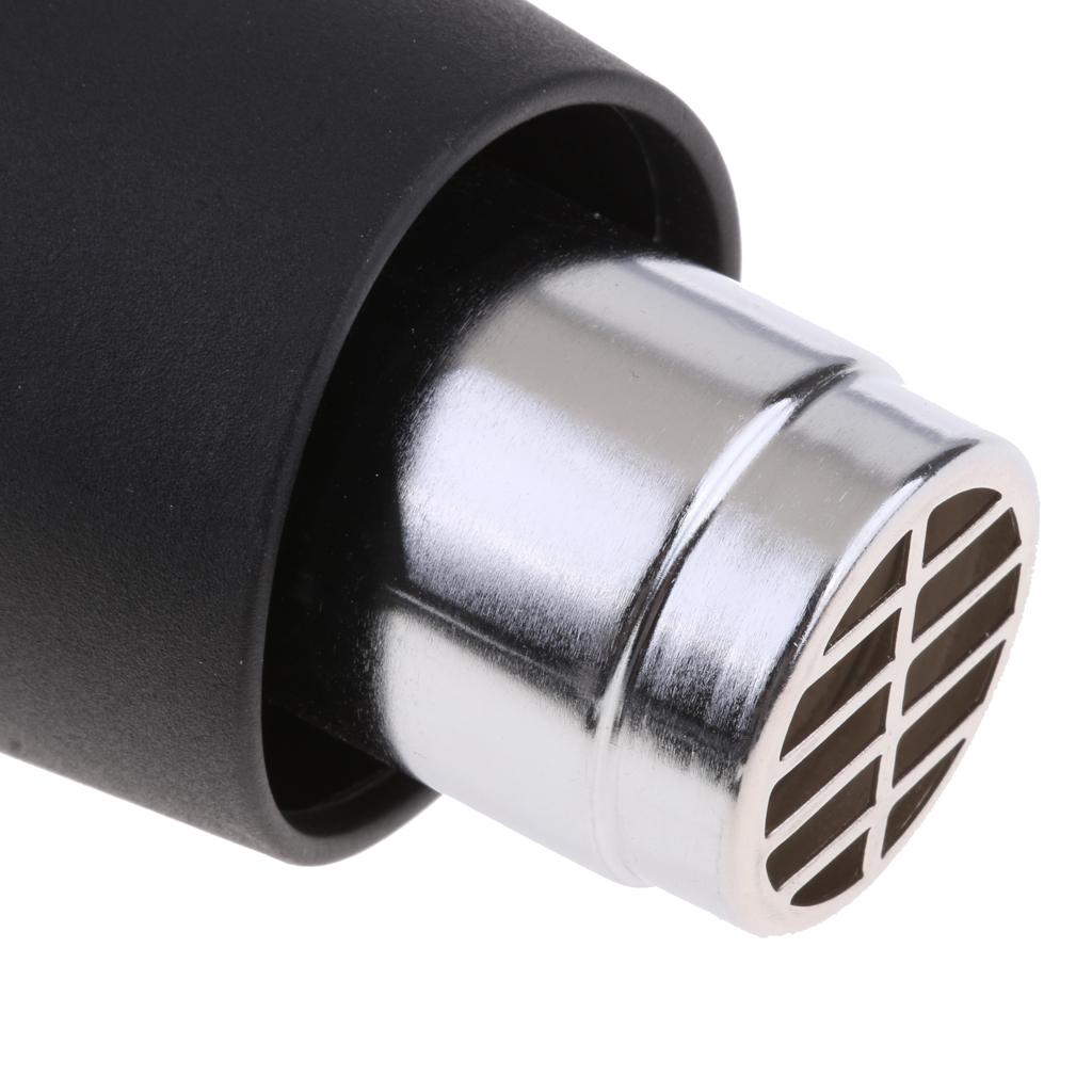 1600W Hot Air Heat Gun Dual Temperature Paint Stripper DIY Tool +4 Nozzle US