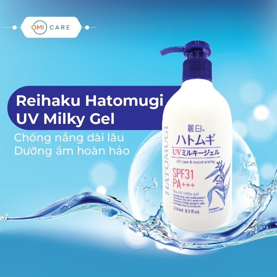 Set Quà Sữa Tắm Và Sữa Dưỡng Thể Dưỡng Da Trắng Mịn, Căng Mềm Toàn Thân Hatomugi Nhật Bản