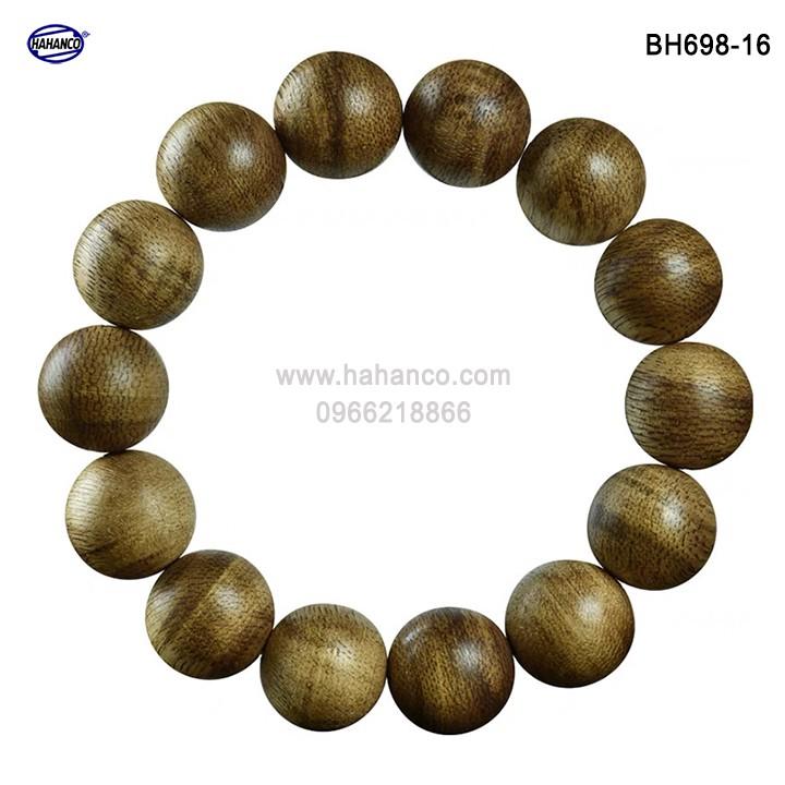 Vòng Gỗ Trầm Hương (Đủ Size) BH698 -Trầm Tốc Việt - An Yên/Thịnh Vượng - Bracelet of HAHANCO