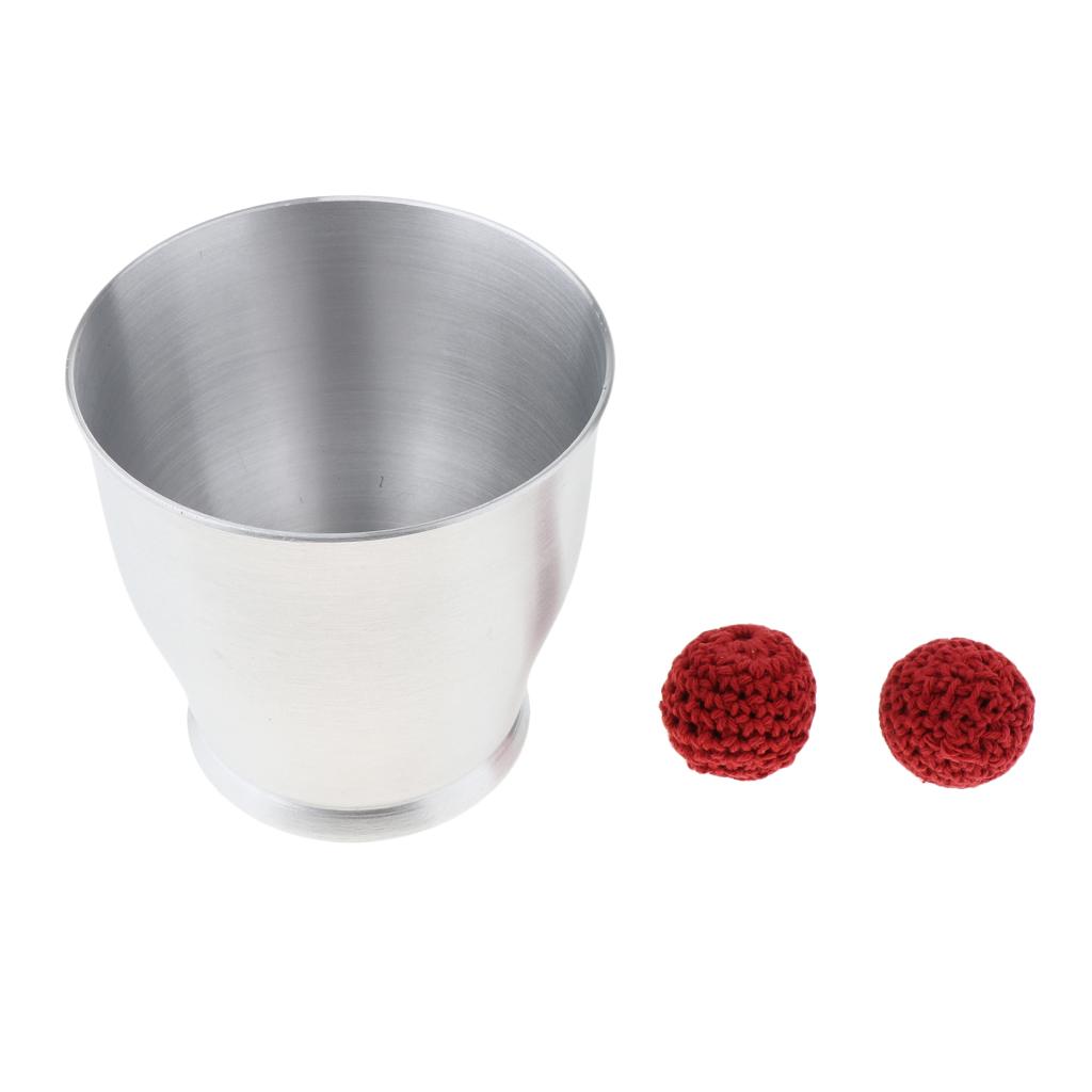 Amazing Chop Cup Và Bóng Đỏ Cận Sát Phép Thuật Lừa, Nhôm