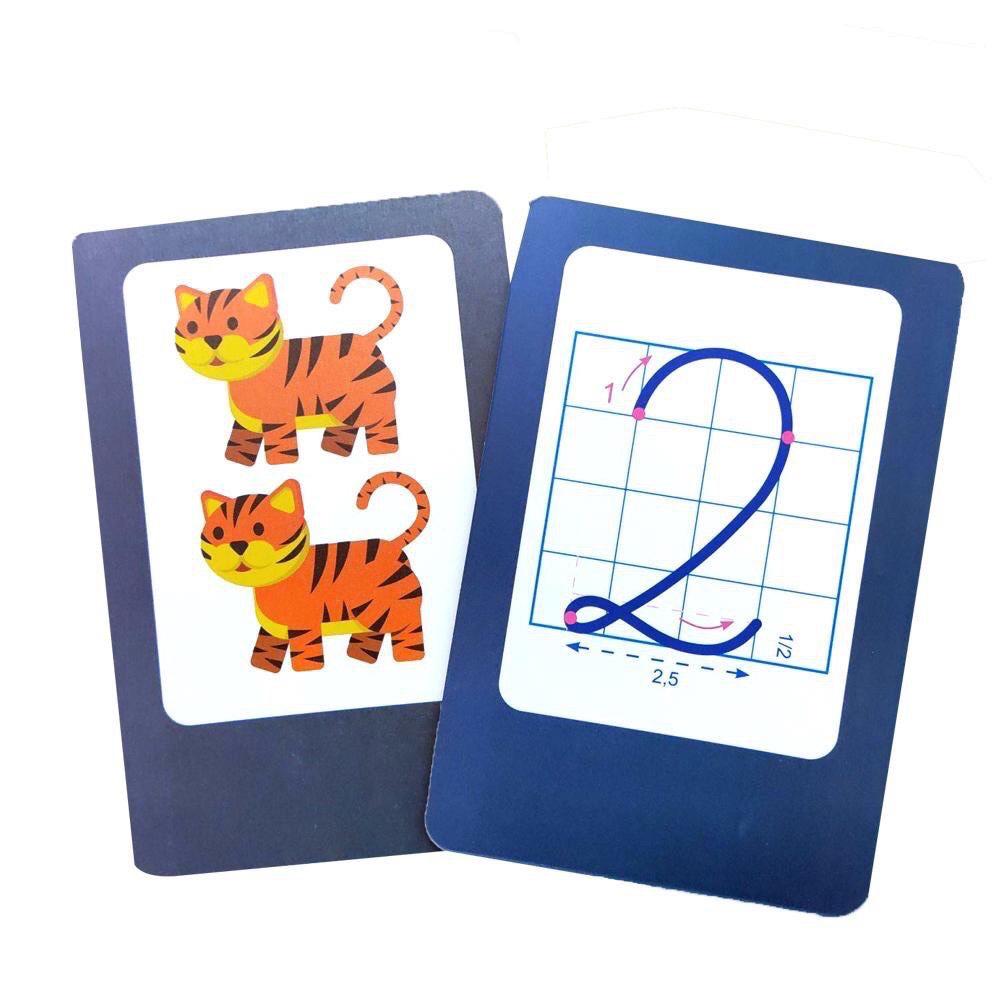 Bộ Thẻ Flashcard Bé Học Toán Cho Bé Từ 4 Đến 6 Tuổi Nhận Biết Con Số