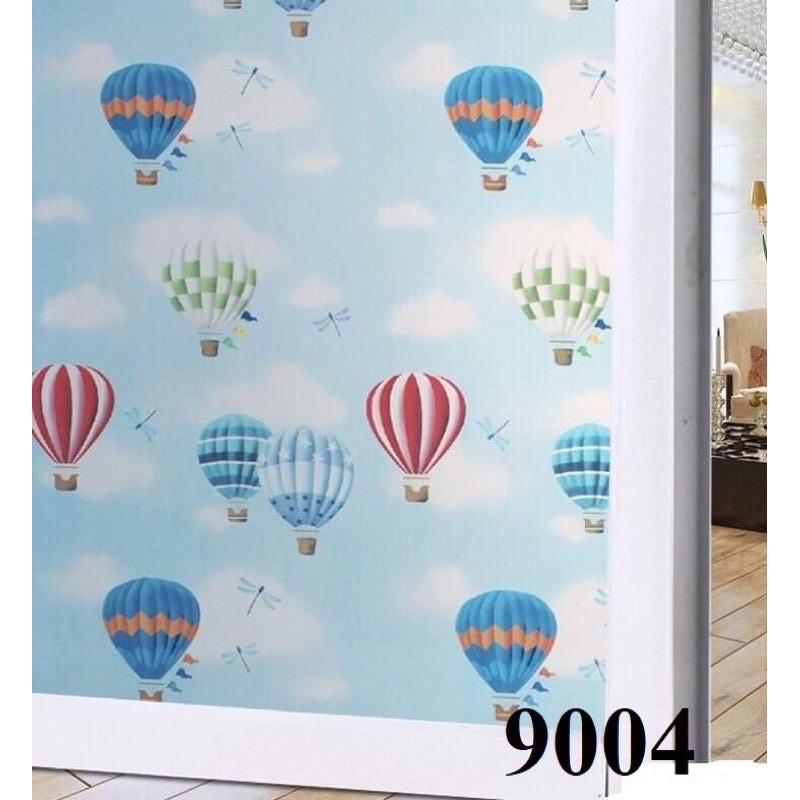 Dán kính 3d mẫu khinh khí cầu khổ 90cm