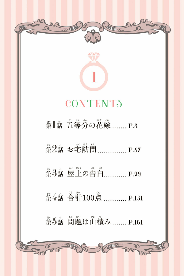 五等分の花嫁 フルカラー版(1) - GO TOUBUN NO HANAYOME FURU KARABAN 1