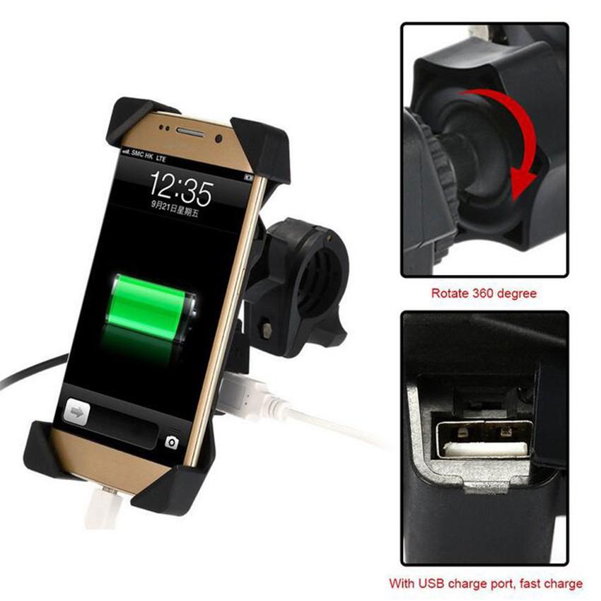 Giá đỡ điện thoại gắn xe máy