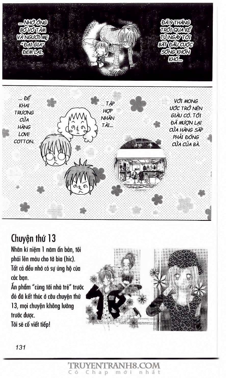 tiệm thời trang, love cotton chapter 17 16