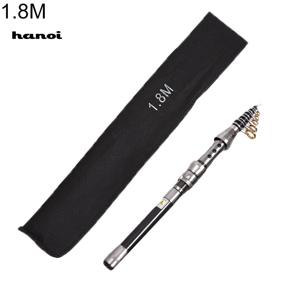 Cần Câu Cá 1.5/1.8m Chất Liệu Sợi Carbon Siêu Nhẹ