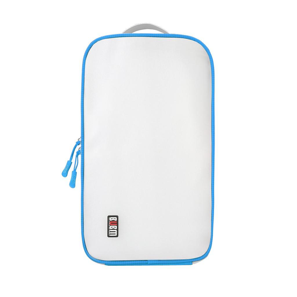 Shoe Bag Waterproof Travel Bag Shoe Organizer Case Holder 3 Pairs of Shoes-Blue