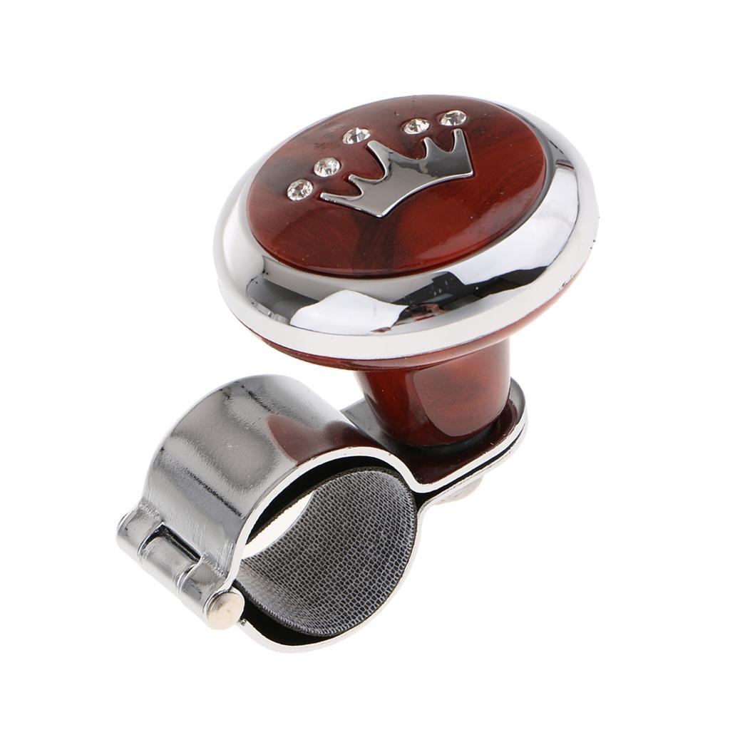 2X Steering Wheel Aid Power Handle Assister  Knob for Car Truck Peach