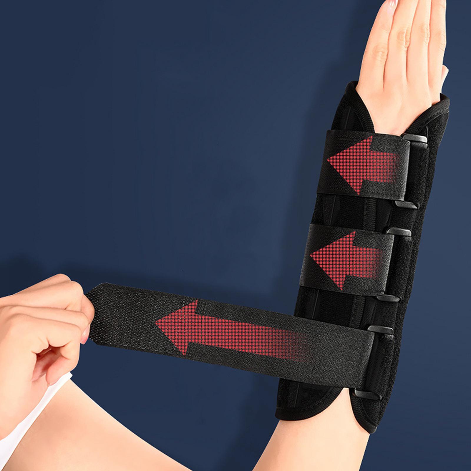 Wrist Carpal Tunnel with 3 Straps Wrist Splint Wrist Support Left