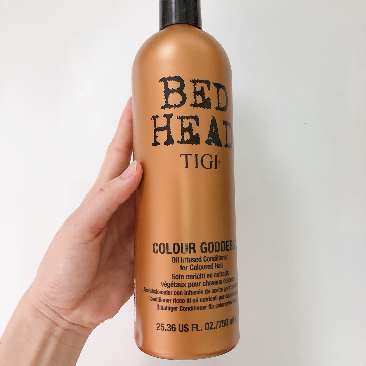 DẦU XẢ TIGI BED HEAD COLOUR GODDESS OIL INFUSED CONDITIONER CHO TÓC NHUỘM 750ML (USA)