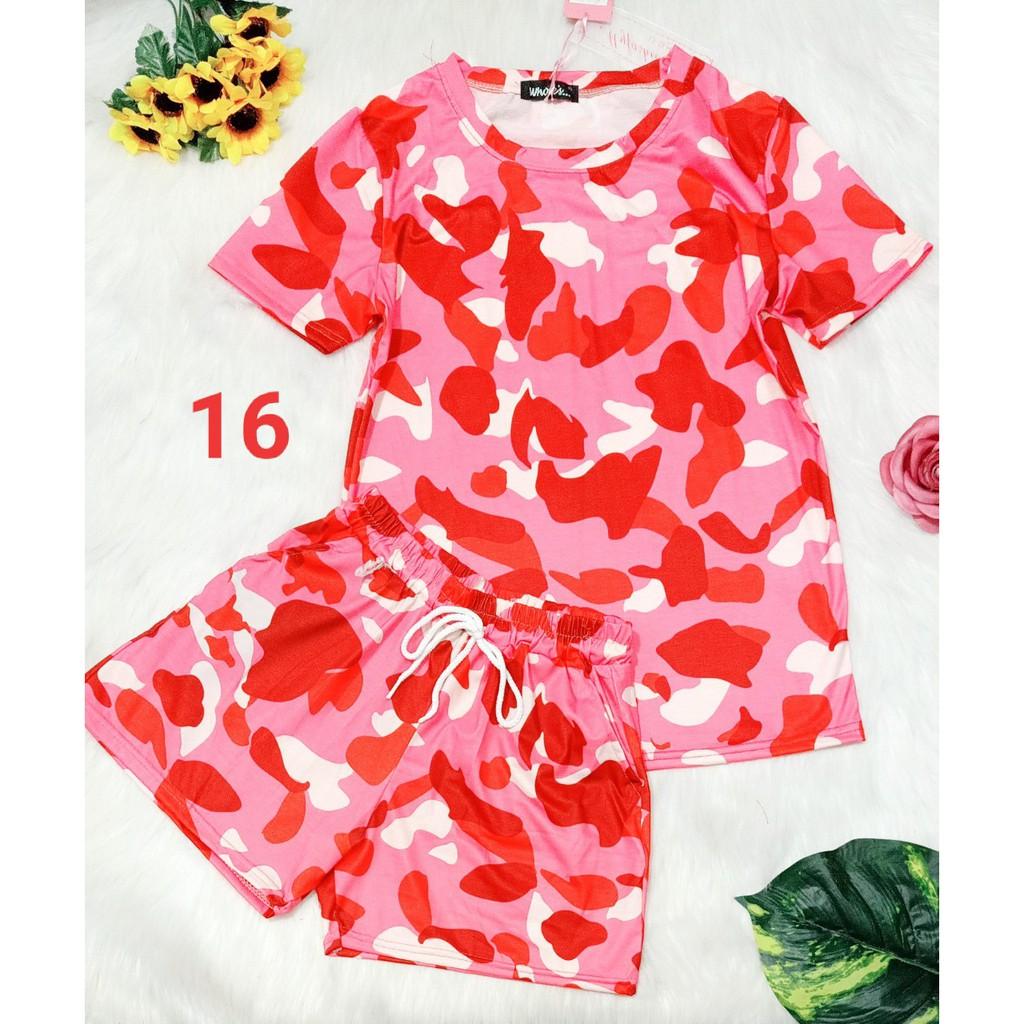 Bộ thun cotton xịn đủ kiểu, quần có túi, ảnh thật