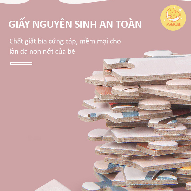 Đồ Chơi Tranh Ghép Hình 24 Miếng - Xếp Hình Puzzle Thông Minh Cho Bé