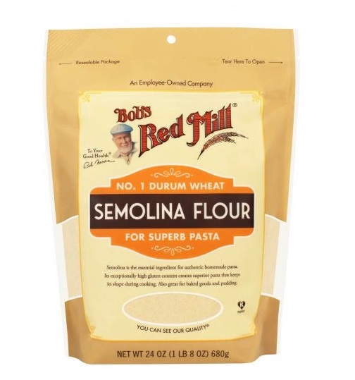 Bột Mì Semolina Nguyên Cám ( Non -Gmo ) Whole Semolina Flour Bob's Red Mill 680 Gr