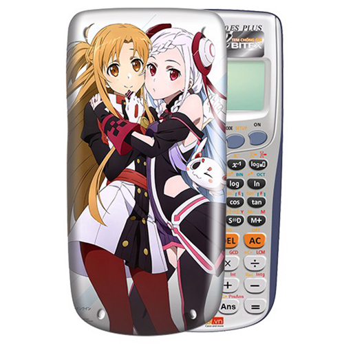 Nắp Máy Tính Casio - Nhân Vật Hoạt Hình Sword Art Online 027