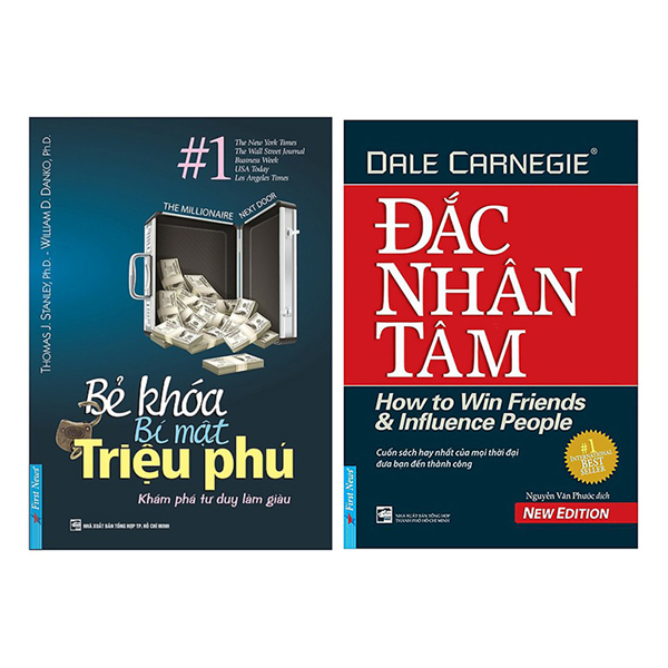 Combo Bẻ Khóa Bí Mật Triệu Phú + Đắc Nhân Tâm