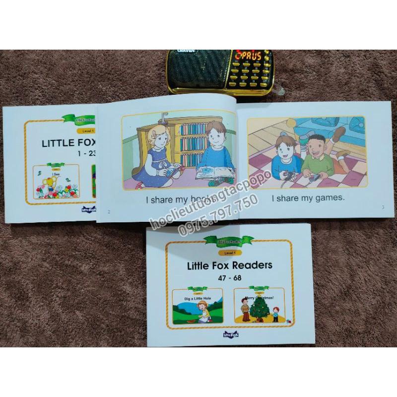 Combo 3 bộ LITTLE FOX kèm file nghe