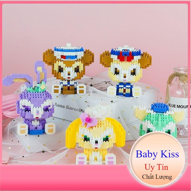 Mô Hình Lắp Ráp Động Vật 3D Đáng Yêu Cho Trẻ - Đồ Chơi Nhựa ABS An Toàn Cho Bé Baby kiss thích hợp làm quà tặng sinh nhật