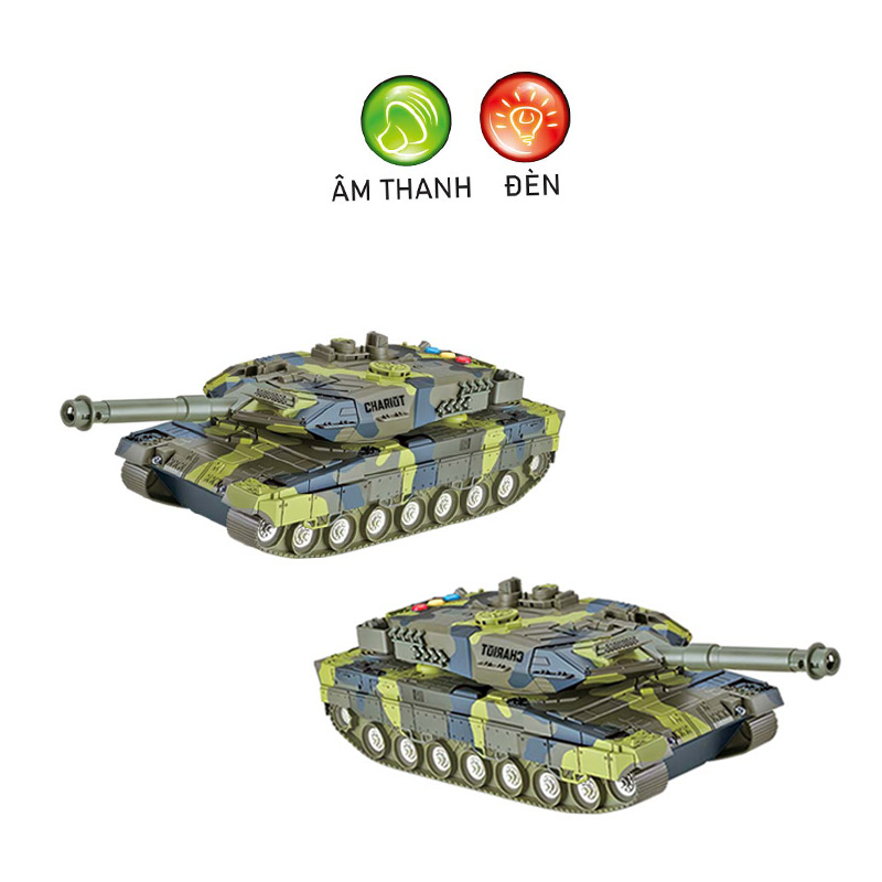 Đồ Chơi VECTO Xe Tank Chiến Đấu (Xanh Lá) VT80031/GR