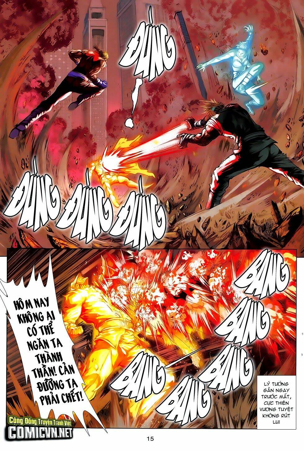 ba động quyền z hadouken zero chapter 16 15