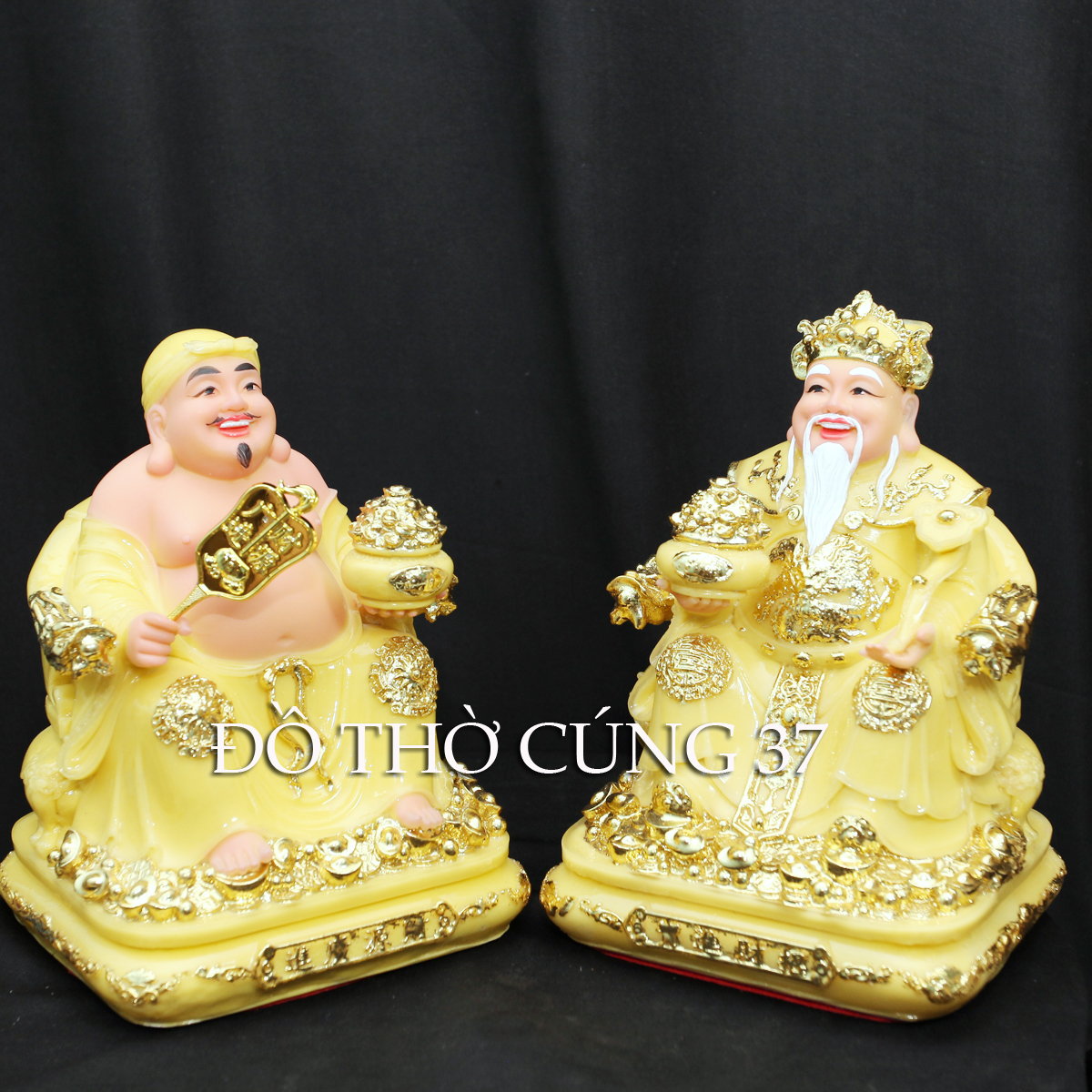THẦN TÀI THỔ ĐỊA MÀU VÀNG