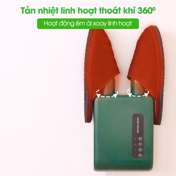 Máy Sấy Giày Treo Tường SHOE DRYER XY-HX01, Sấy Khô, Hút Ẩm, Diệt Khuẩn Tia UV, Có Hẹn Giờ, Thông Minh, Đa Năng Giao Màu Ngẫu Nhiên