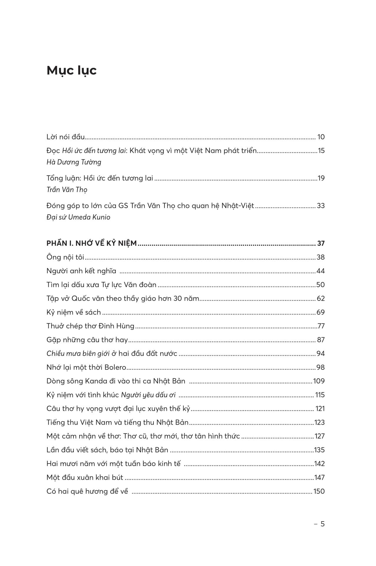 Sách - Hồi Ức Đến Tương Lai - Suy Ngẫm Về Văn Hóa, Giáo Dục Và Con Đường Phát Triển Của Việt Nam