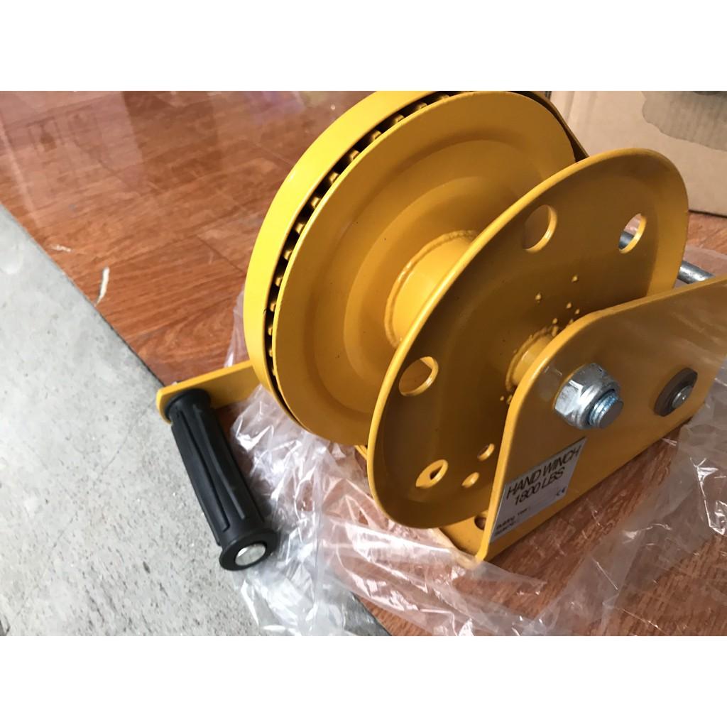 Tời Quay Tay Không Cáp 1200LBS Tải Trọng 544Kg