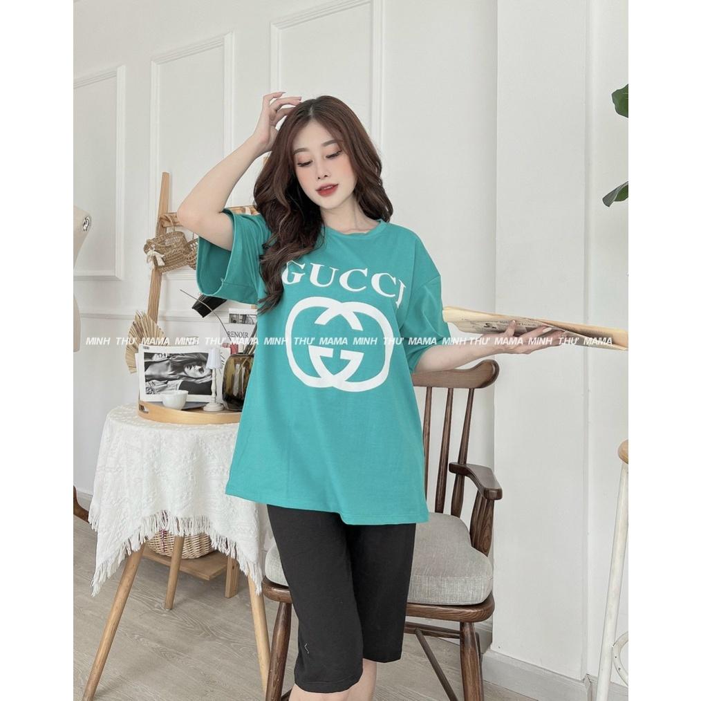 Bộ đồ bầu và sau sinh hè chất cottong cao cấp mặc nhà và cho con bú cực kỳ xinh