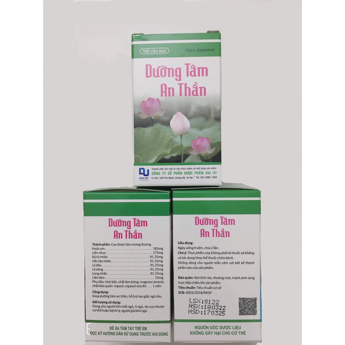 Dưỡng tâm an thần Đại Uy 