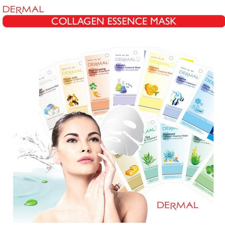 Mặt nạ Dermal dưỡng da Essence Mask 23g - 10 miếng bất kì