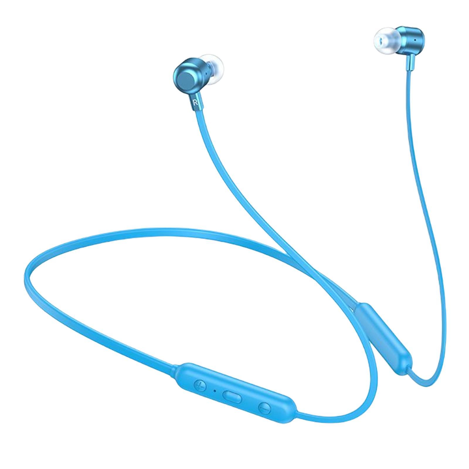2 Pieces Wireless Bluetooth 5.1 Headphones Stereo Built-in Mic for Sports