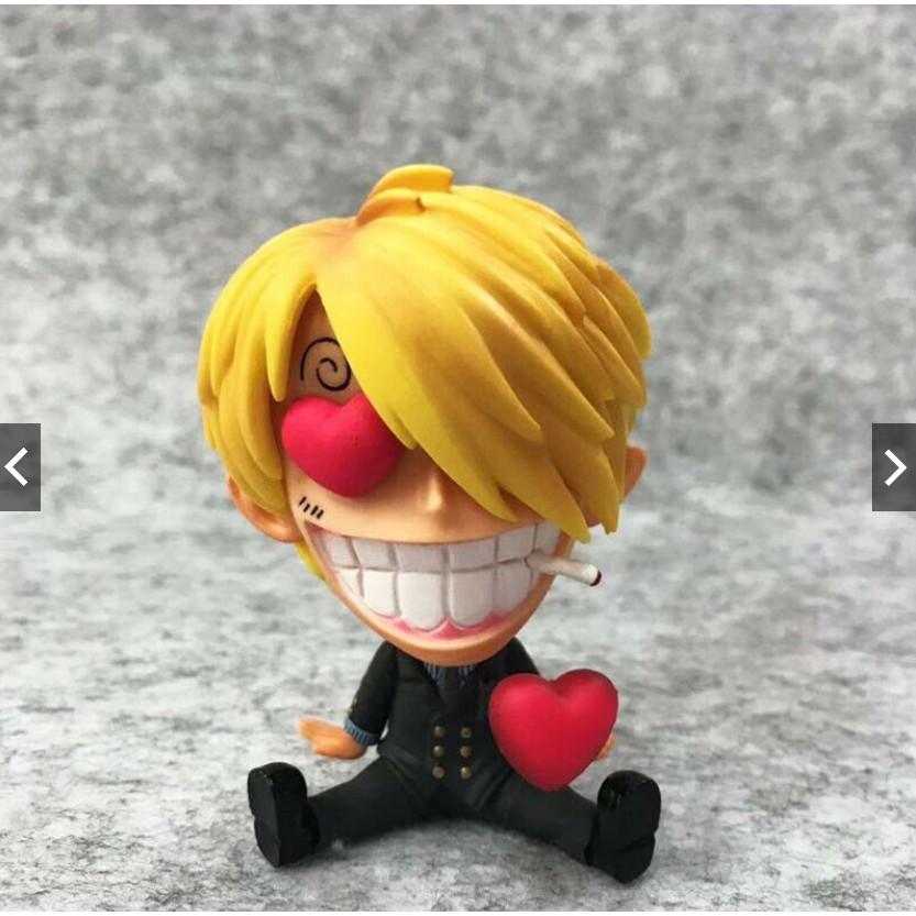 Mô hình One Piece - Mô hình Sanji chibi cực kì nét đẹp màu đậm rõ loại 1