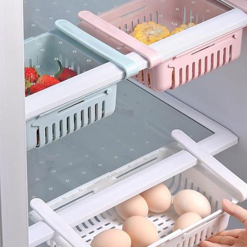 KHAY RỔ KẸP ÚP TỦ LẠNH KÉO DÀI