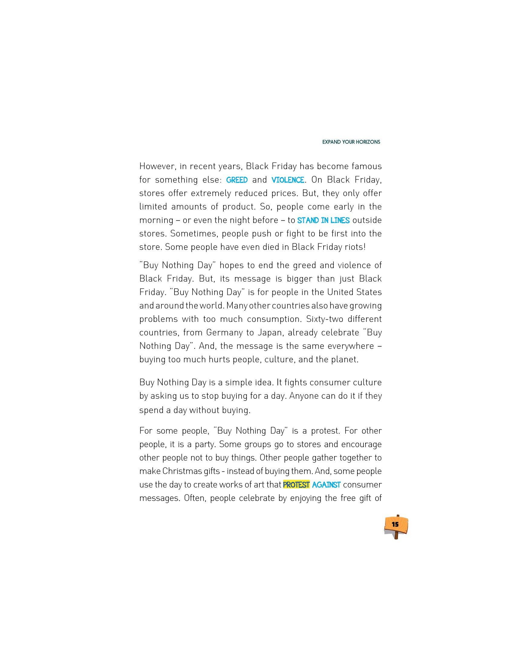 Reading For Good - Expand Your Horizons