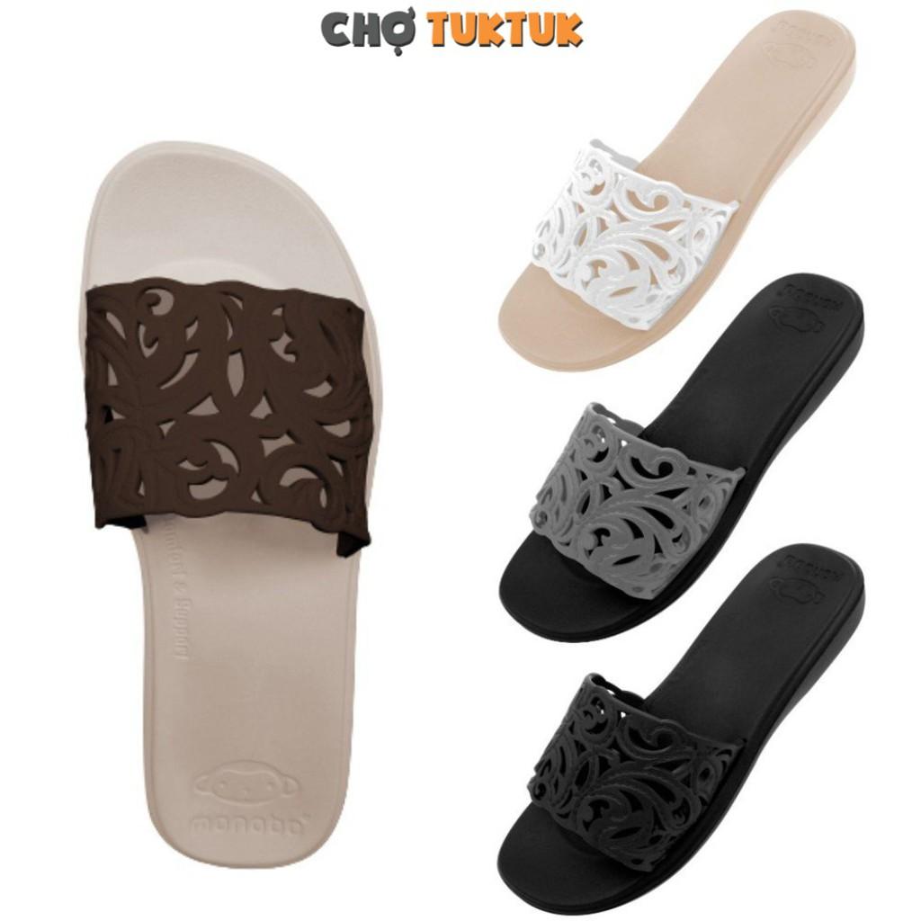 Dép Thái Lan Nữ Quai Ngang Siêu Nhẹ, êm Monobo - Moniga 4.3