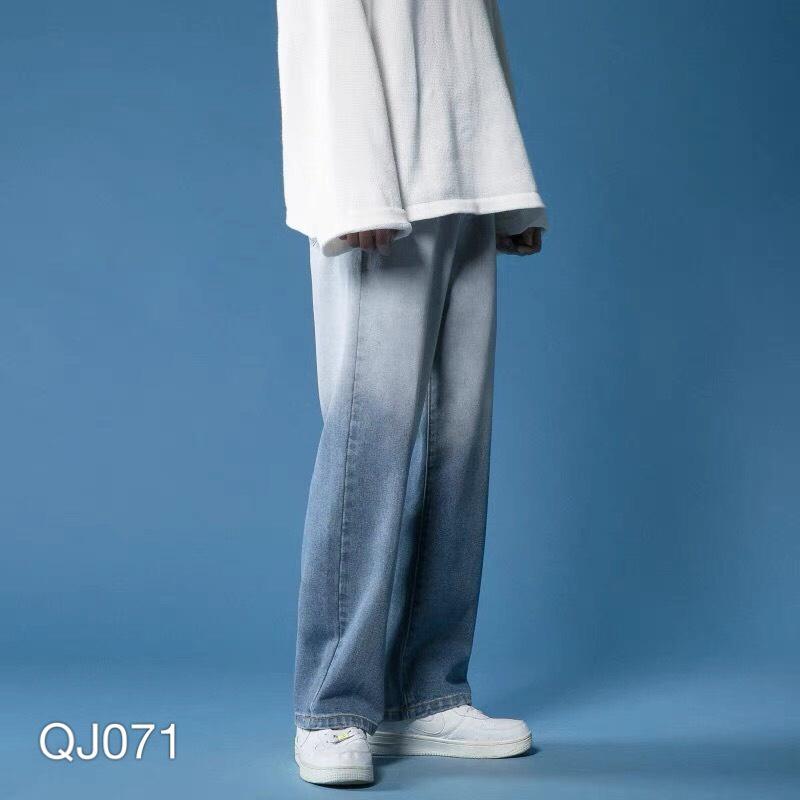 QUẦN JEAN BAGGY NAM ỐNG RỘNG PHỐI MÀU - QJ071 - KBT.66