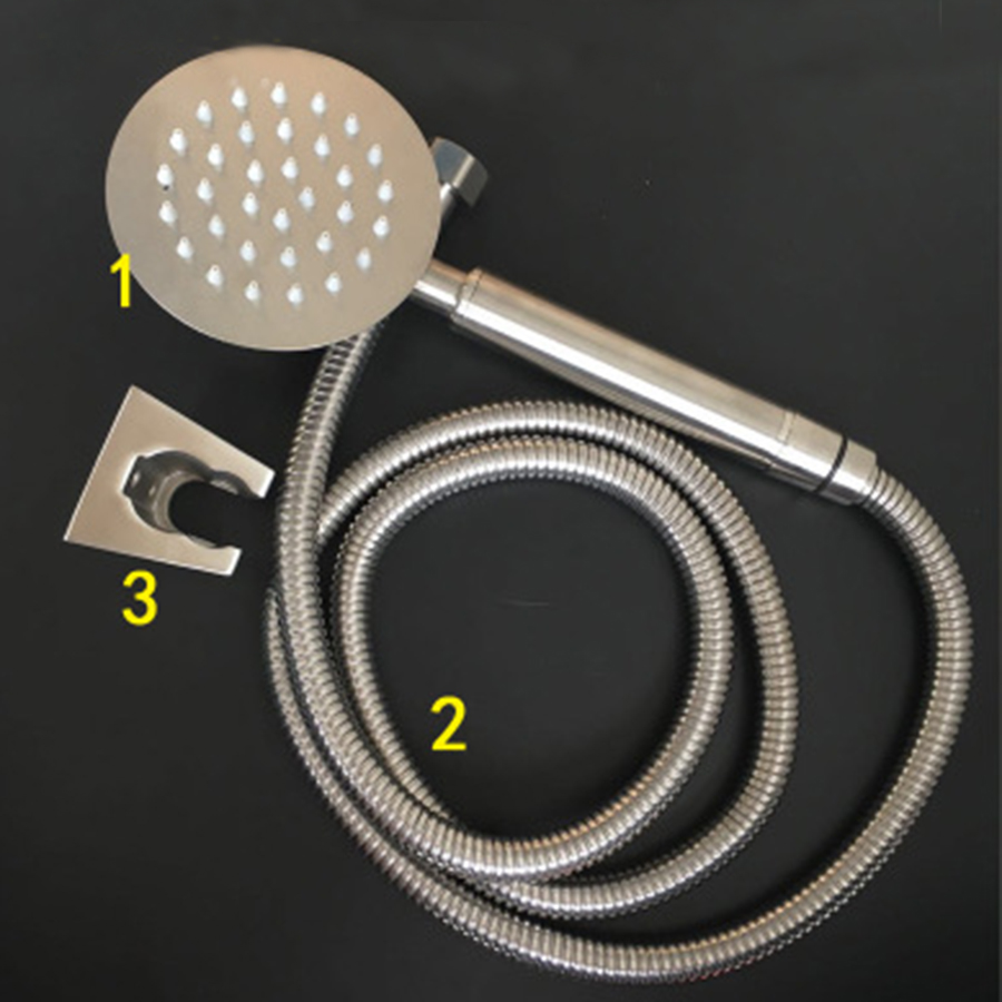 Bộ vòi sen tắm nóng lạnh Inox 304 tặng kèm bộ tay sen
