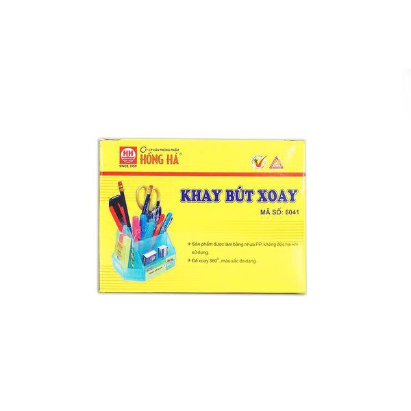 Khay cắm bút xoay học sinh Hồng Hà - 6041