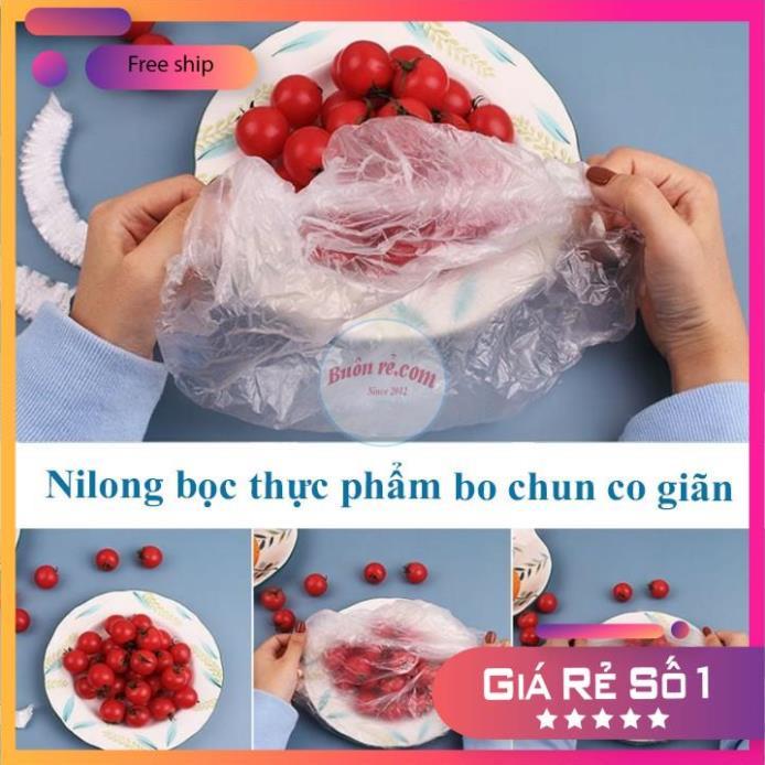 Túi 100 màng bọc thực phẩm nilong co giãn phiên bản mới