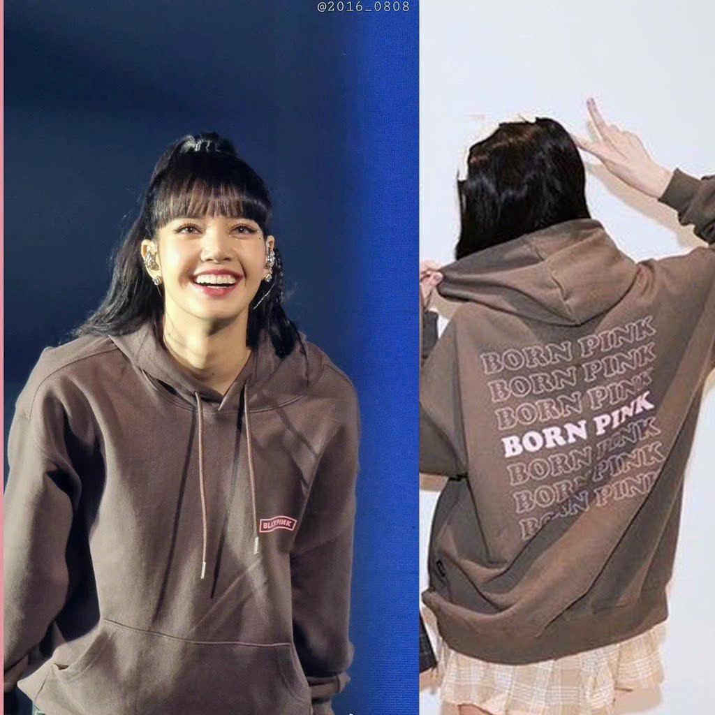 Áo Khoác Hooide Nữ In Chữ BLACKPINK in Thời Trang Hàn Quốc From Rộng Bao Đẹp Siêu Cá Tính Hot Trend HTM FASHION