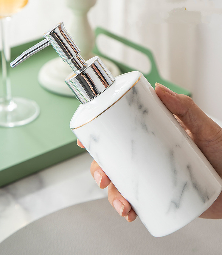 Set nhà tắm cao cấp Marble White